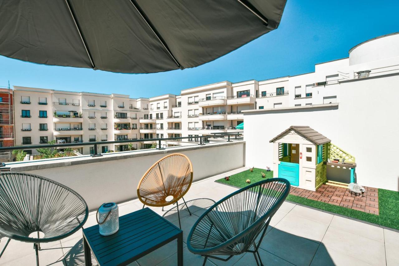 Perfect For Disney, Game Room, Rooftop, Parking Chessy  Exterior foto